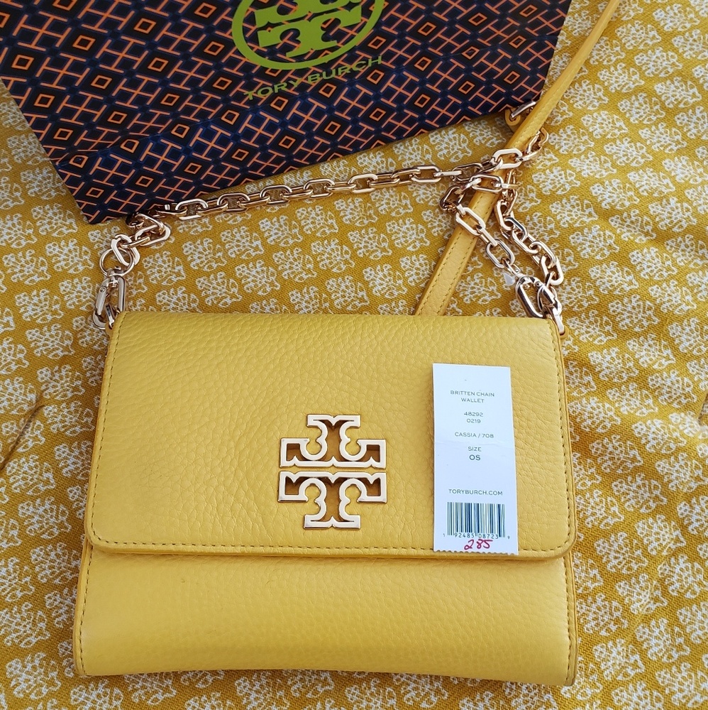 Tory Burch Britten Chain Wallet